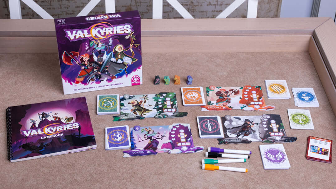 Valkirias - Juego de mesa - Tranjis - Desde 9 o más años Board Games