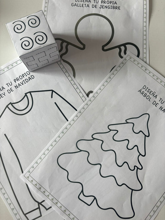 TRAZO CREATIVO NAVIDEÑO | Ladycraft