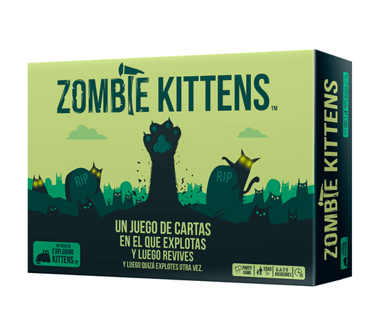 Zombie Kittens - Juego de mesa - Asmodee - Desde 7 años Board Games