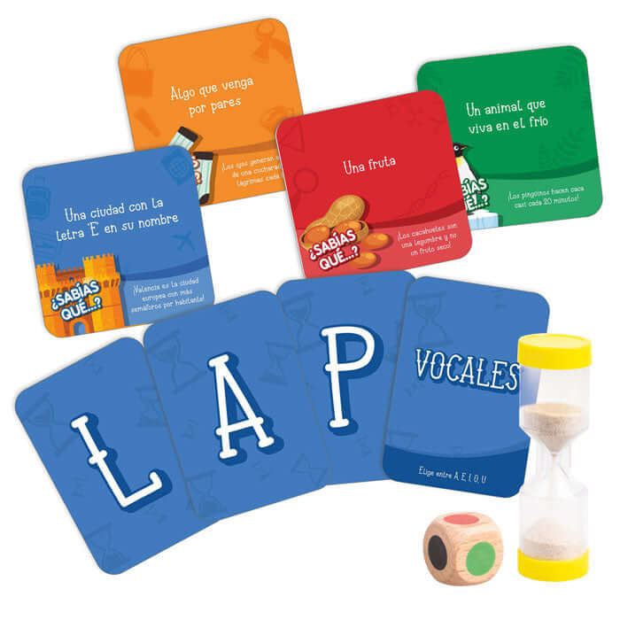 A Toda Letra - Juego de mesa - Ludilo - Desde 6 años