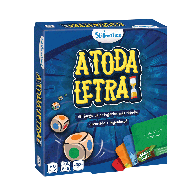 A Toda Letra - Juego de mesa - Ludilo - Desde 6 años