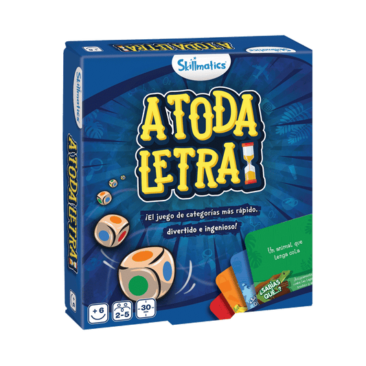A Toda Letra - Juego de mesa - Ludilo - Desde 6 años
