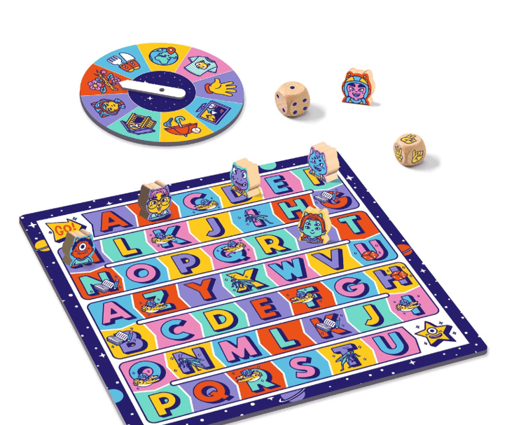 ABC Rápido Cool School  - Juego de mesa - Djeco - Desde 5 años