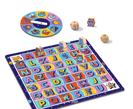 ABC Rápido Cool School - Juego de mesa - Djeco - Desde 5 años Board Games