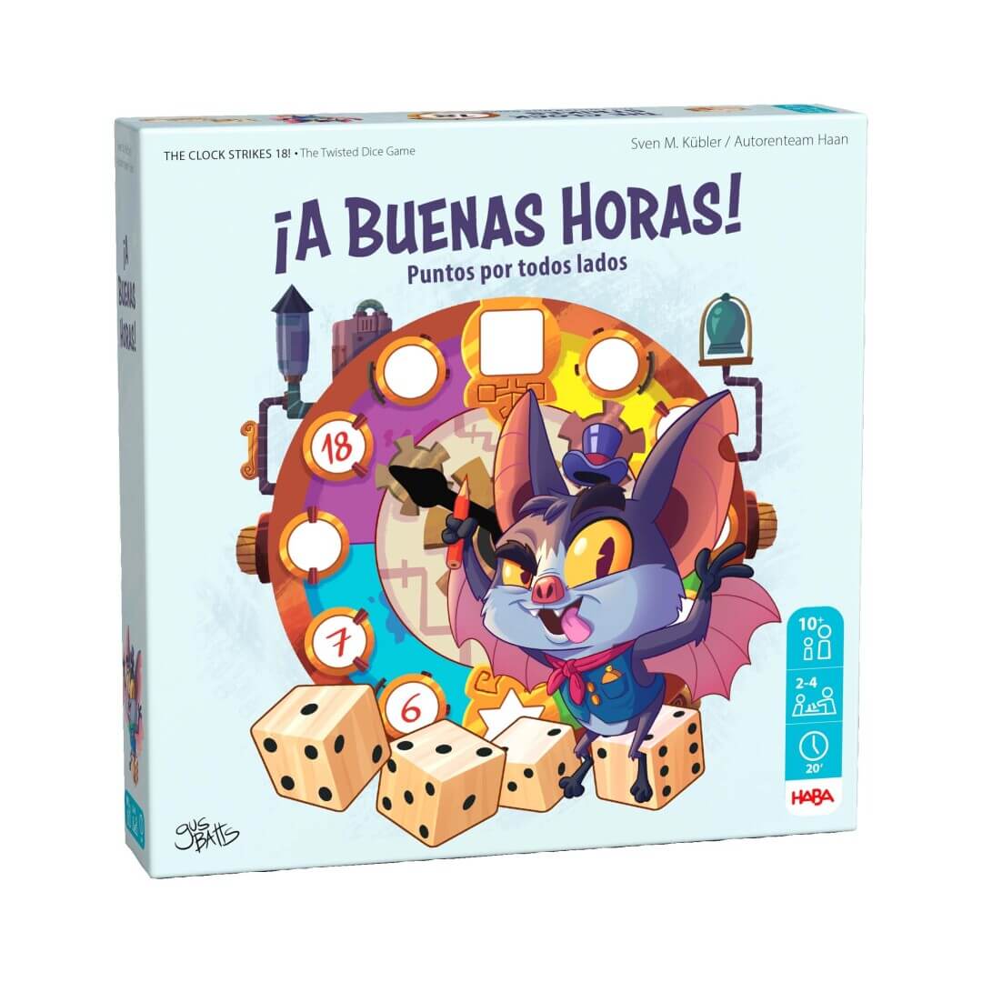 ¡A Buenas Horas! - Juego de mesa - Haba - Desde 10 años Board Games