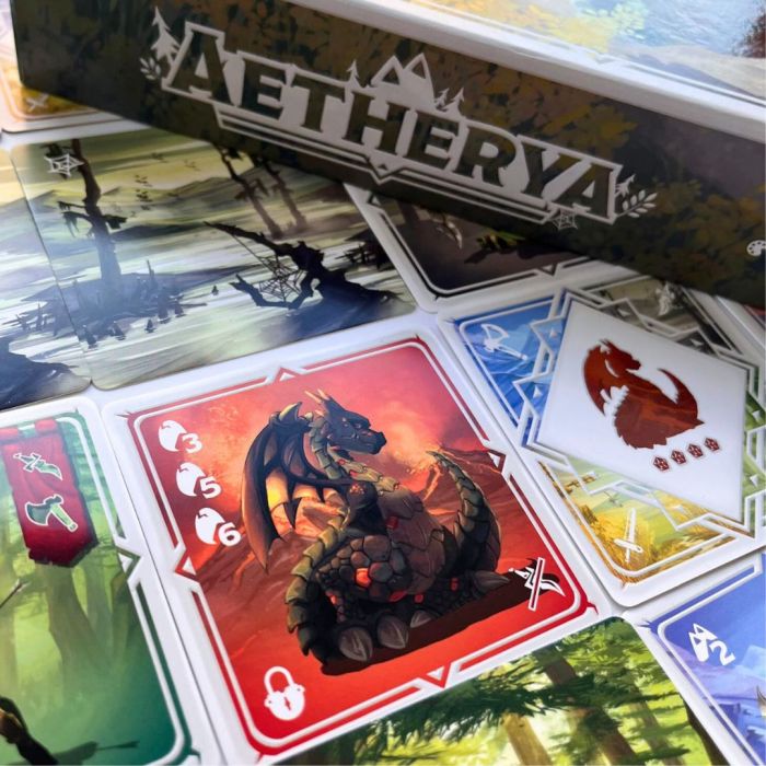 Aetherya - Juego de mesa - Brain Picnic - Desde 10 años - 1 a 4 jugadores