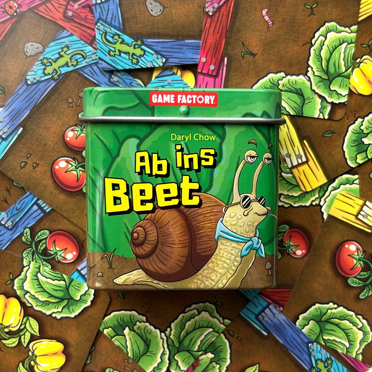 Al Huerto - Juego de cartas de colocación de huertos - Game Factory - Desde 8 años - De 2 a 5 jugadores