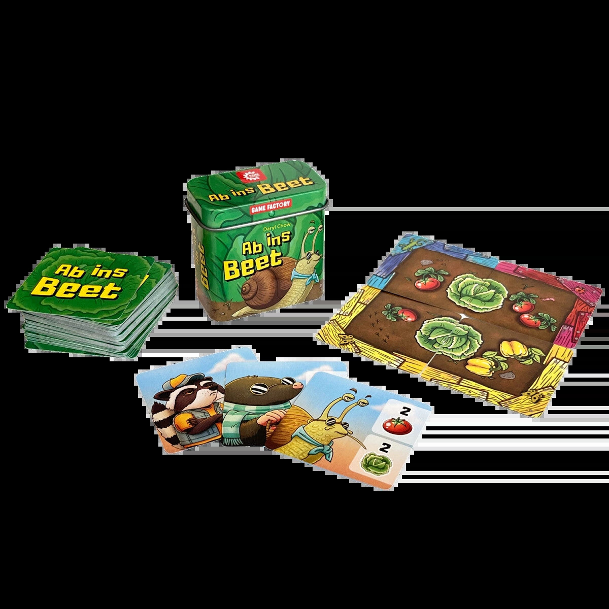 Al Huerto - Juego de cartas de colocación de huertos - Game Factory - Desde 8 años - De 2 a 5 jugadores