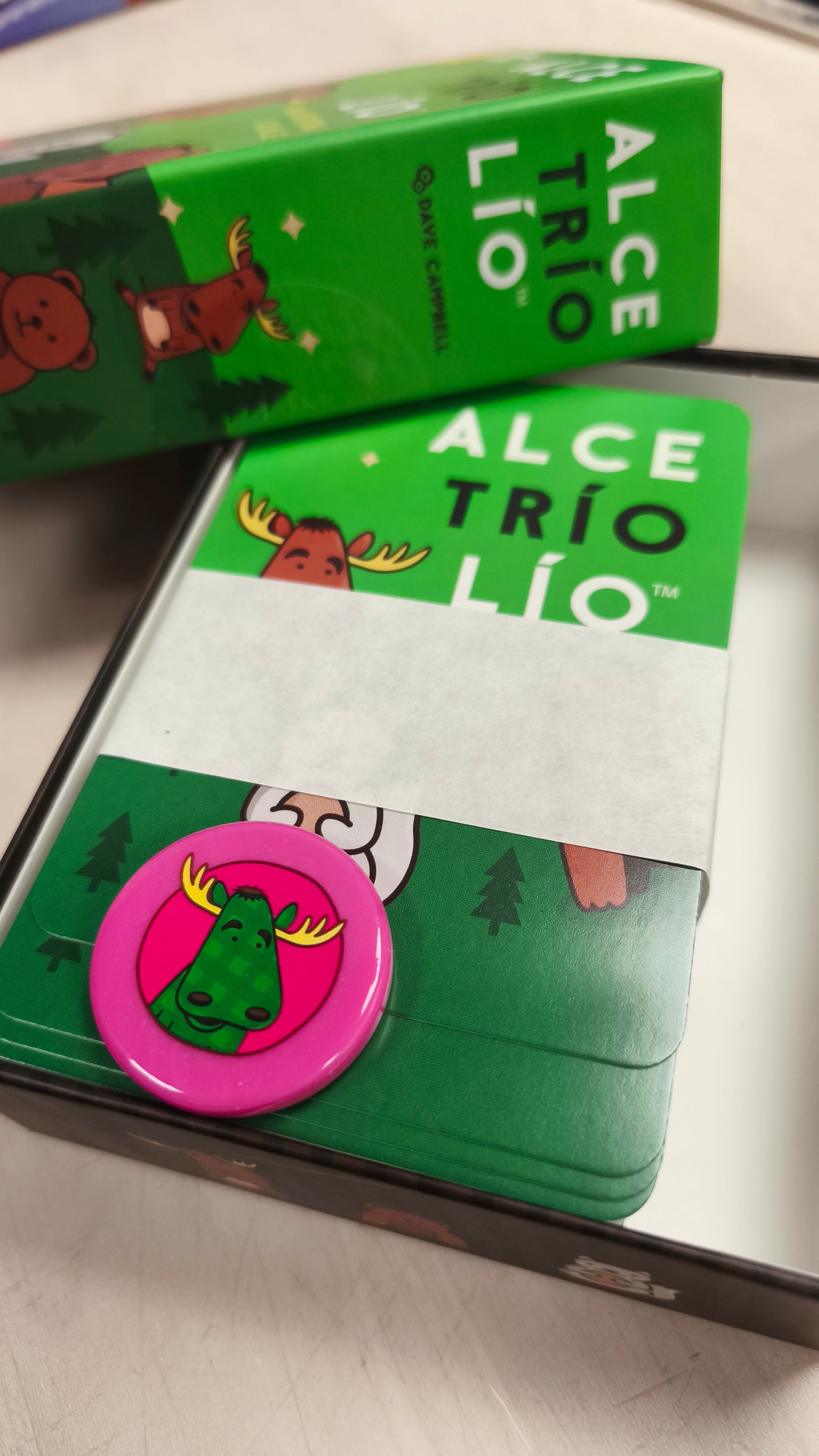 Alce, Trío, Lío - Juego de mesa - Ludilo - 3-6 jugadores - 7+ años - 15 min