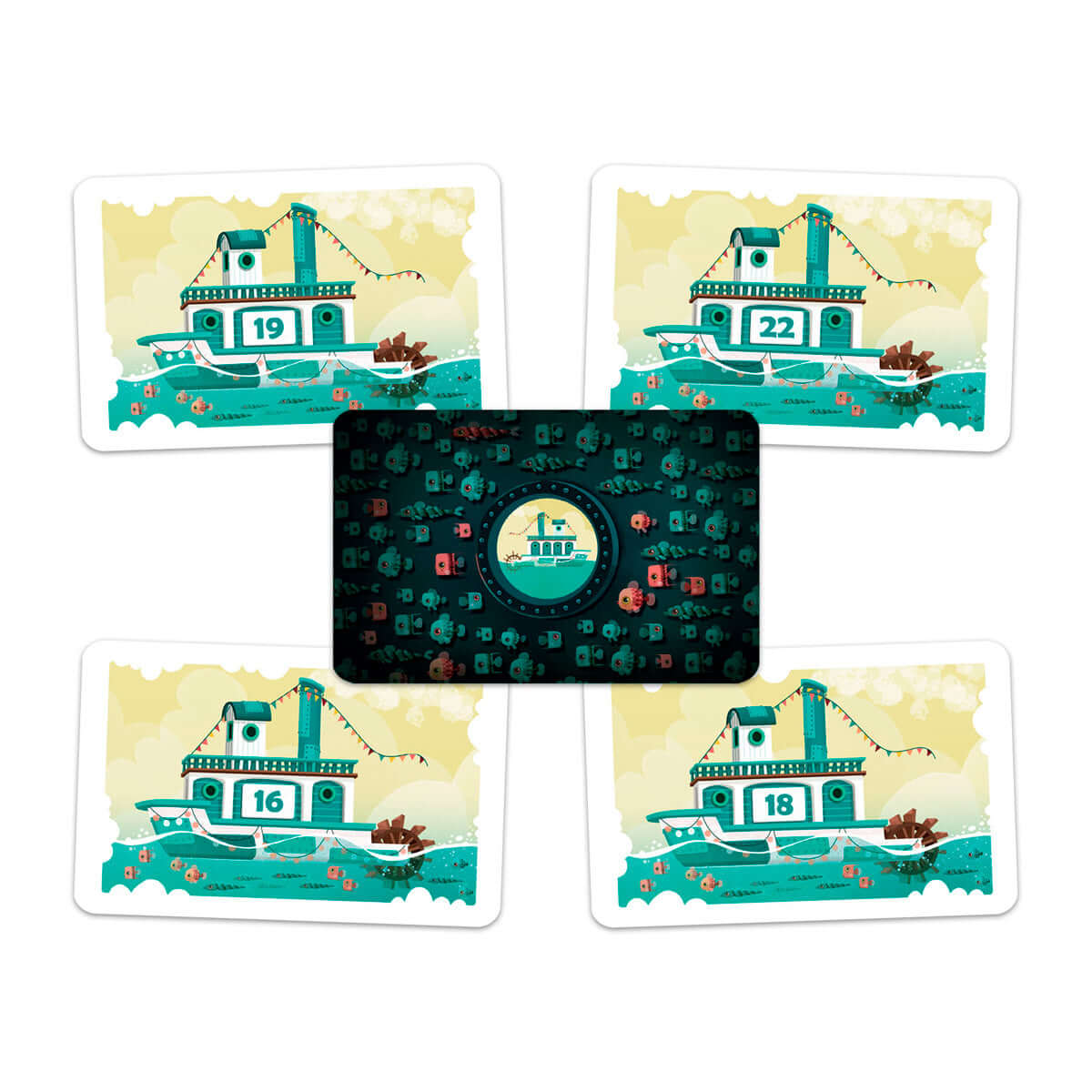 All aboard! - Juego de mesa - Devir - Desde 7 años -  2 a 5  jugadores