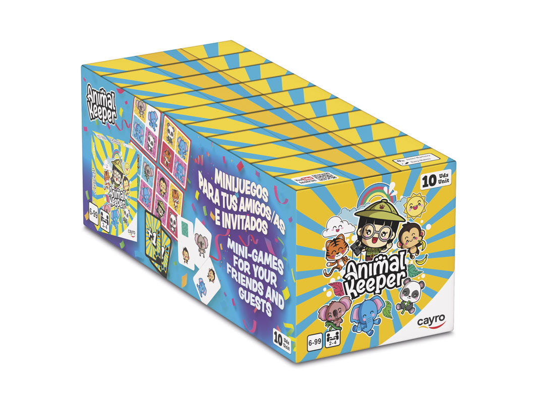 Animal Keeper MINI - Juego de mesa - Cayro - 2-6 jugadores - 6+ años - 15 min