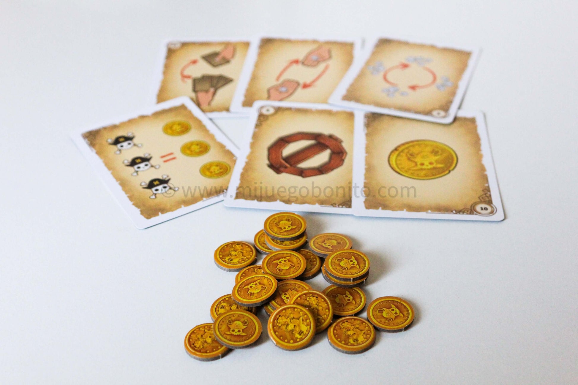 Anne Bonny’s Malediction – Juego de dados, traiciones y monedas (8+ años · 2-5 jugadores)