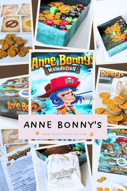 ANNE BONNY’S MALEDICTION - Juego de mesa - Cayro - Desde 8 años - De 2 a 5 jugadores