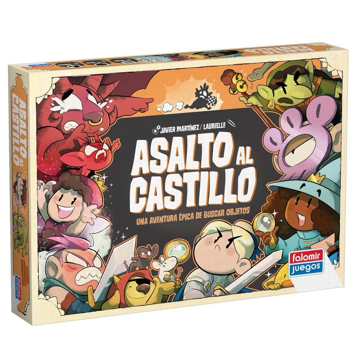 Asalto al Castillo - Juego de mesa - FALOMIR - 2-4 jugadores - 8+ años - 15 min