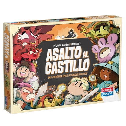 Asalto al Castillo - Juego de mesa - FALOMIR - 2-4 jugadores - 8+ años - 15 min