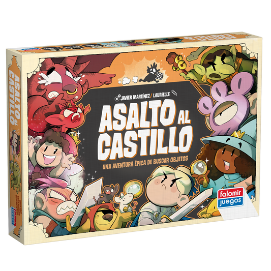 Asalto al Castillo - Juego de mesa - FALOMIR - 2-4 jugadores - 8+ años - 15 min