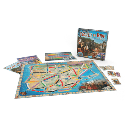 ¡Aventureros al Tren! Iberia y Corea del Sur - Juego de mesa - Asmodee - Desde 8 años