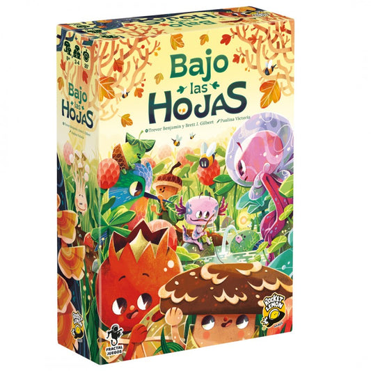 Bajo las Hojas - Juego de mesa - ROCKET LEMON - 2-4 jugadores - 8+ años - 30 min