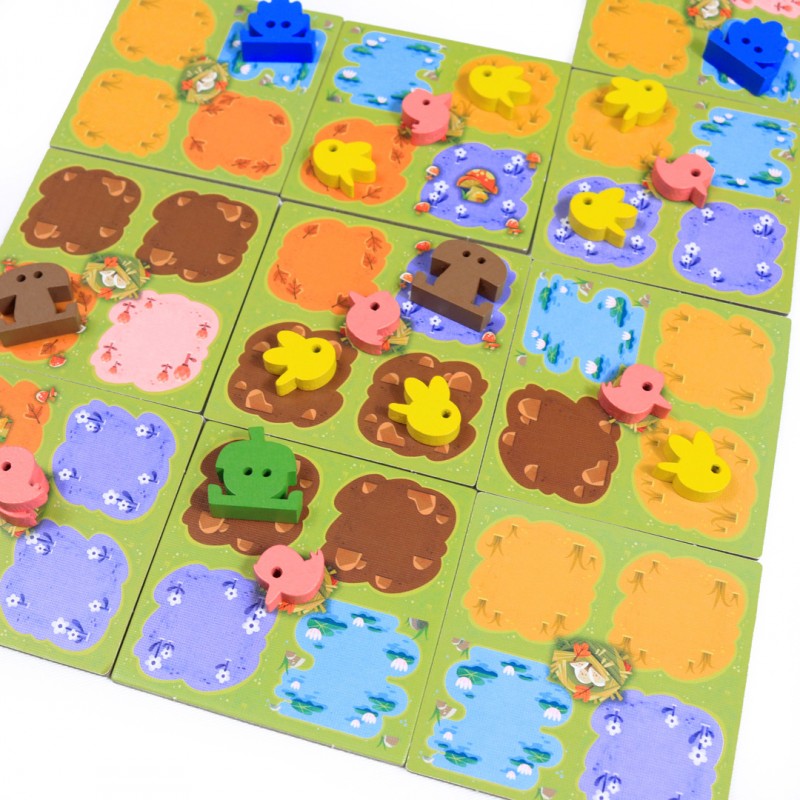 Bajo las Hojas - Juego de mesa - ROCKET LEMON - 2-4 jugadores - 8+ años - 30 min