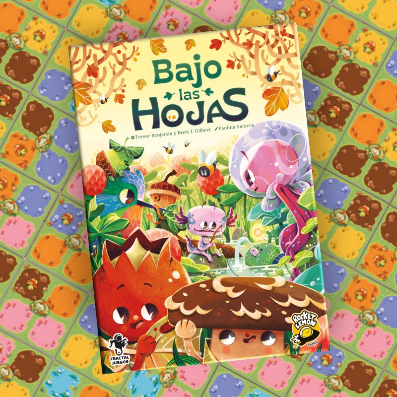 Bajo las Hojas - Juego de mesa - ROCKET LEMON - 2-4 jugadores - 8+ años - 30 min