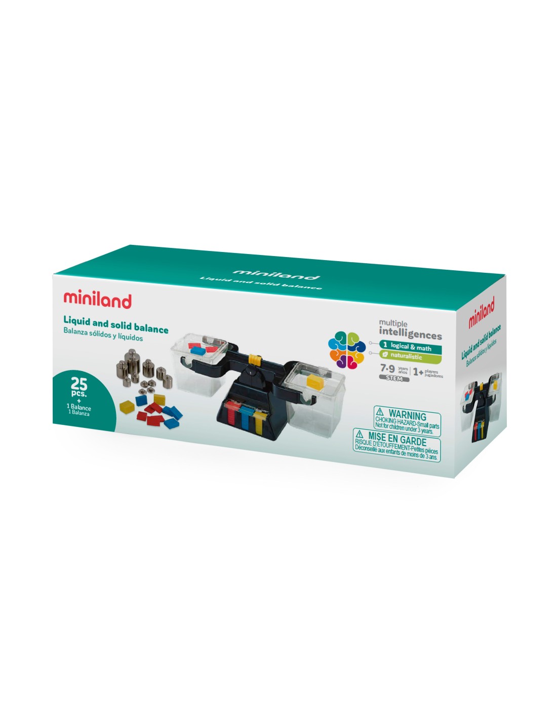 Balanza de sólidos y líquidos · Medida, estimación y pensamiento científico · 7+ · KM0