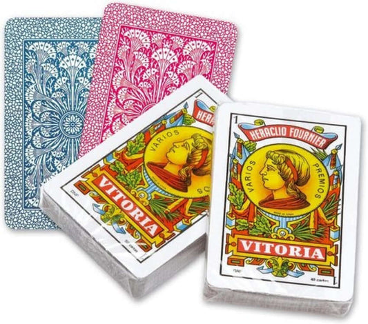 Baraja española cartas clásica estuche celofan 40 cartas  - Fournier