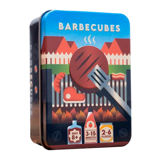 Barbecubes - Juego de mesa - MALDITO GAMES - 2-6 jugadores - 8+ años - 3-15 min