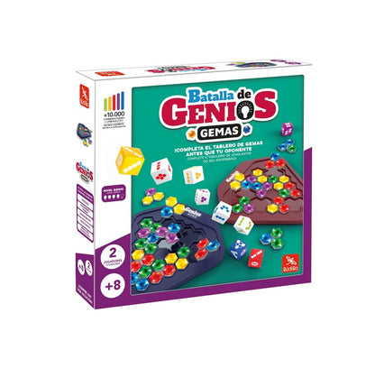 Batalla de Genios Gemas - Juego de lógica desde los 8 años