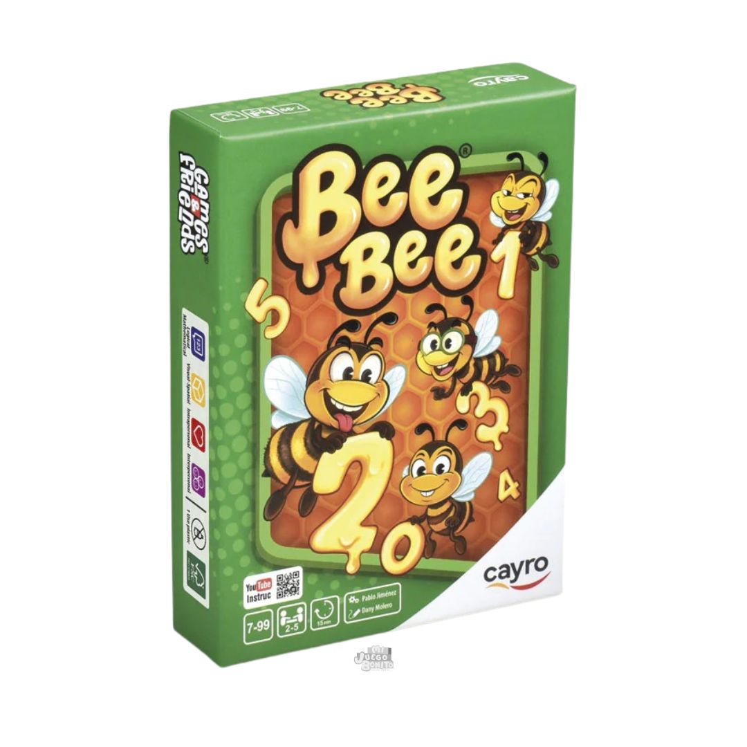 Bee Bee - Juego de mesa - Cayro - 2-5 jugadores - 7+ años - 15 min