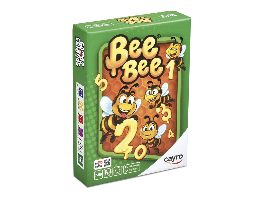 Bee Bee - Juego de mesa - Cayro - 2-5 jugadores - 7+ años - 15 min