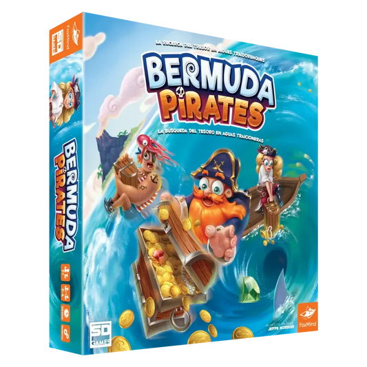 Bermuda Pirates - Juego de mesa - SD GAMES - Desde 7 años