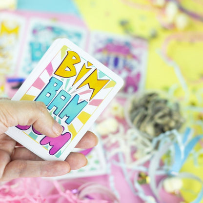 Bim Bam Bum - Juego de cartas - Boqueron games- 8+ años - 3 a 8 jugadores