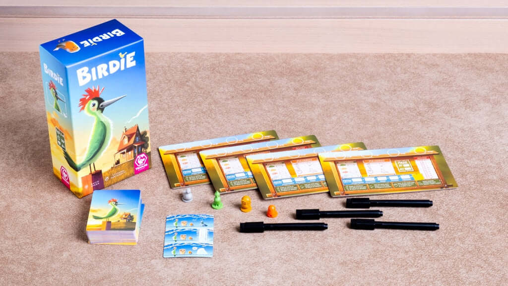 Birdie  - Juego de mesa - Tranjis - Desde 8 años - 2 a 4 jugadores