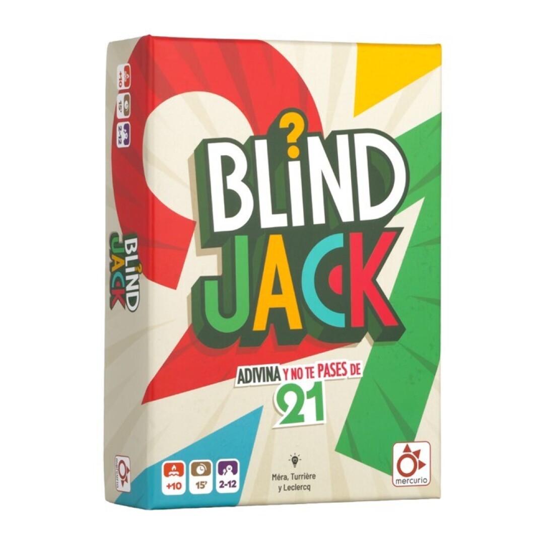 Blind Jack - Juego de mesa - Mercurio - 2-12 jugadores - 10+ años - 15 min