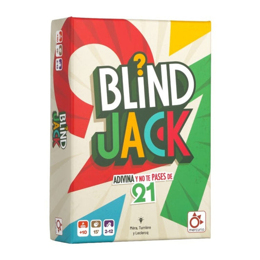 Blind Jack - Juego de mesa - Mercurio - 2-12 jugadores - 10+ años - 15 min