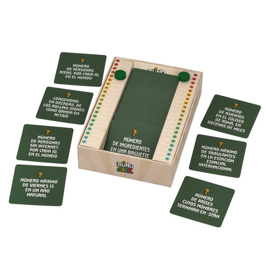 Blind Jack - Juego de mesa - Mercurio - 2-12 jugadores - 10+ años - 15 min