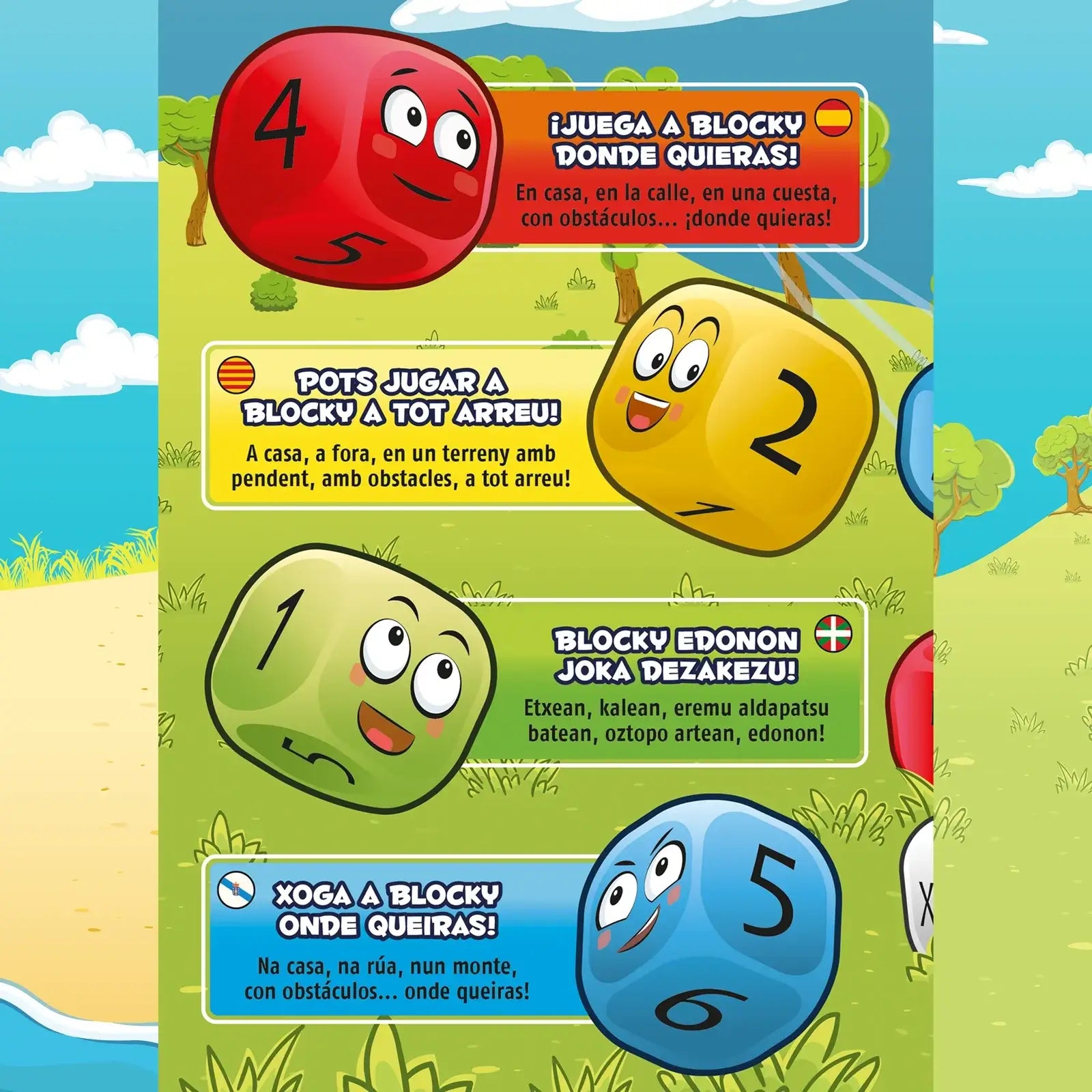 Blocky - Juego de mesa - SD GAMES - Desde 5 años