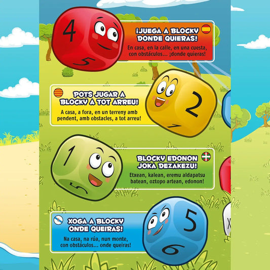 Blocky - Juego de mesa - SD GAMES - Desde 5 años