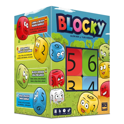 Blocky - Juego de mesa - SD GAMES - Desde 5 años