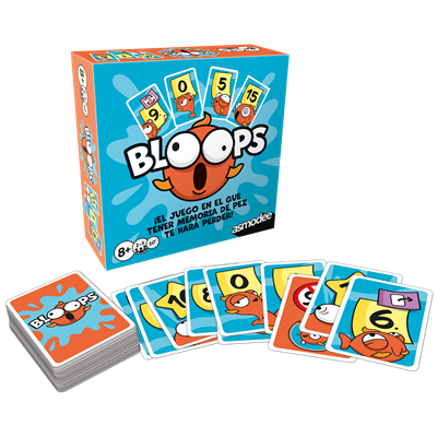 Bloops - Juego de mesa - Zygomatic - 2+ jugadores - 8+ años - 15 min