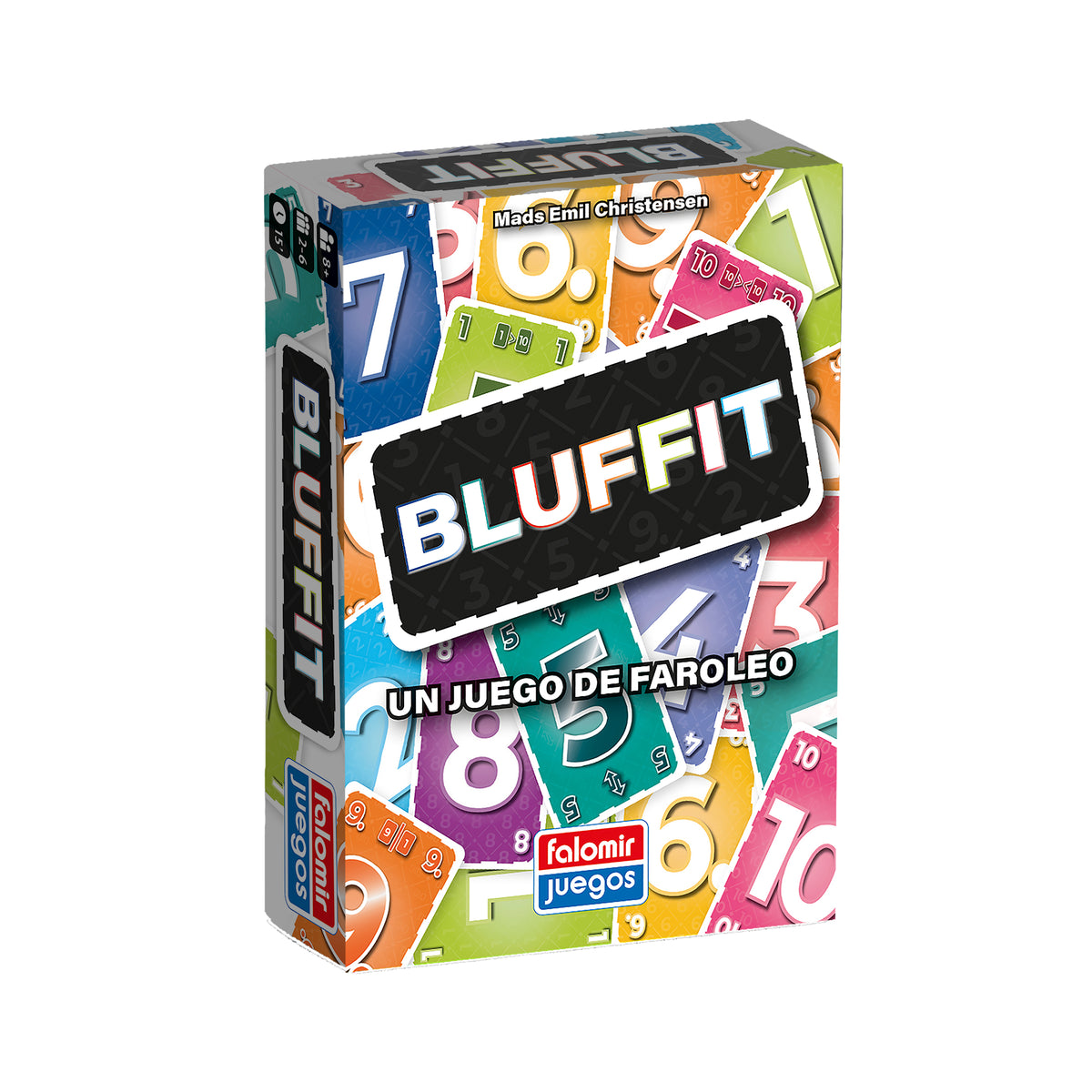 Bluffit - Juego de mesa - FALOMIR - 2-6 jugadores - 8+ años - 15 min