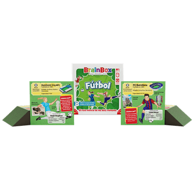 Brainbox Futbol - Juego de mesa - Asmodee - Desde 8 años