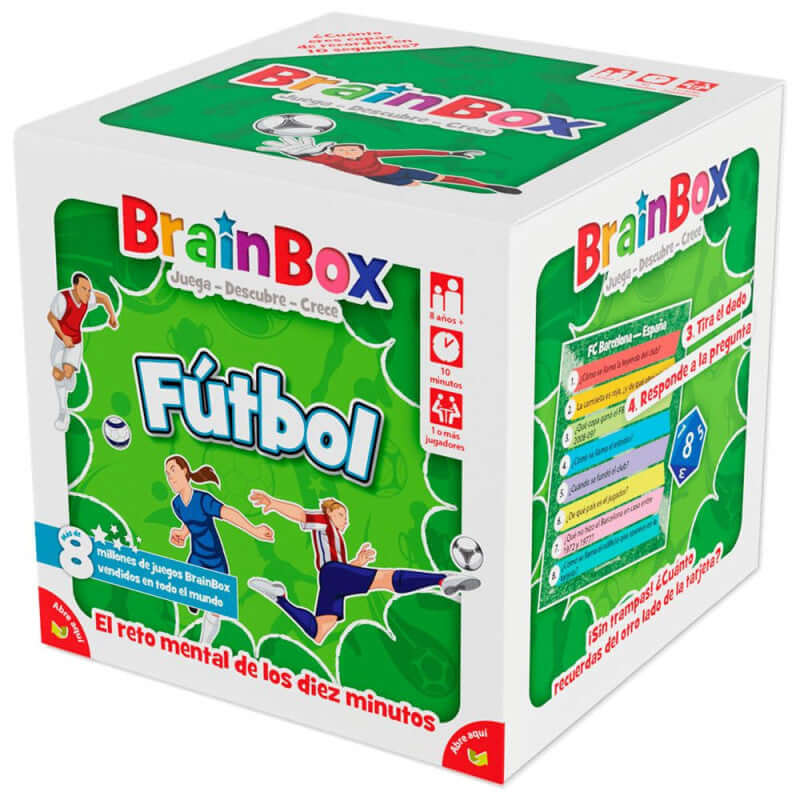 Brainbox Futbol - Juego de mesa - Asmodee - Desde 8 años
