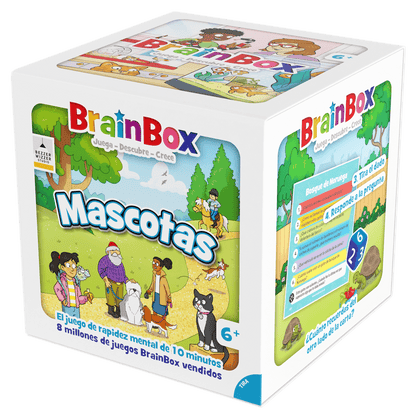 Brainbox Mascotas - Juego de mesa - Asmodee - Desde 5 años