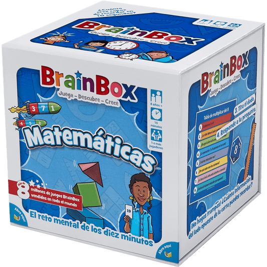 Brainbox Matemáticas - Juego de mesa - Asmodee - Desde 8 años