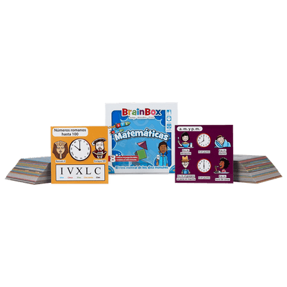 Brainbox Matemáticas - Juego de mesa - Asmodee - Desde 8 años