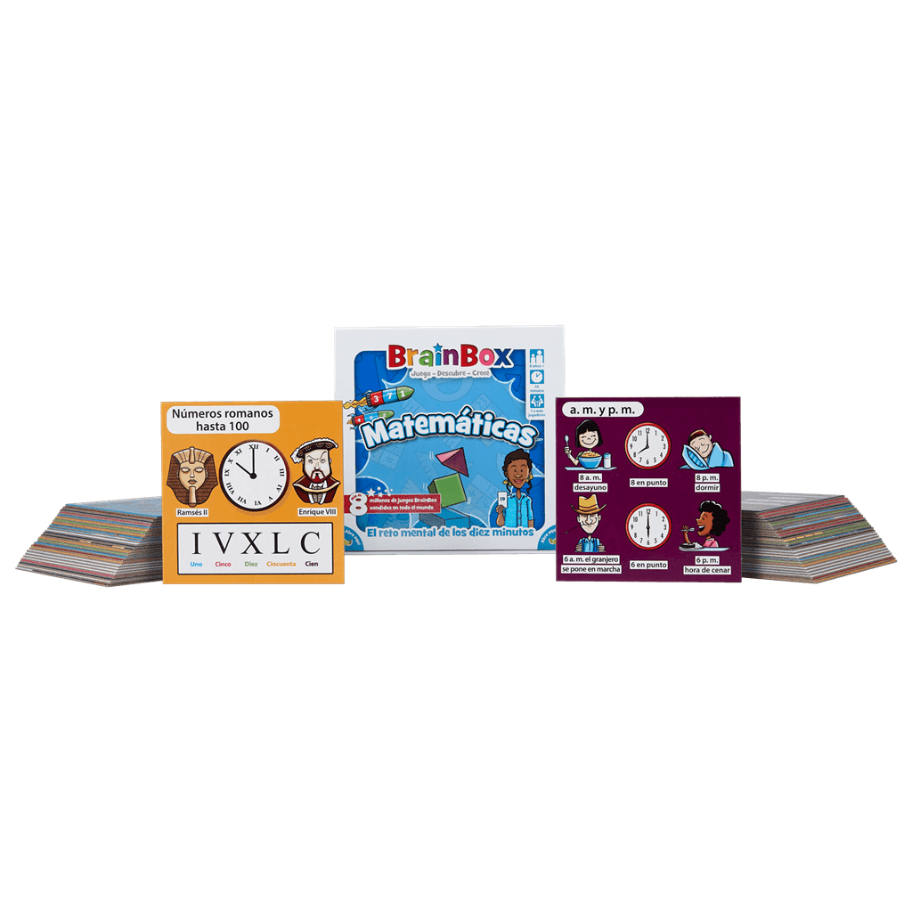 Brainbox Matemáticas - Juego de mesa - Asmodee - Desde 8 años Board Games