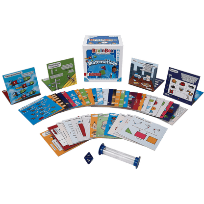 Brainbox Matemáticas - Juego de mesa - Asmodee - Desde 8 años Board Games