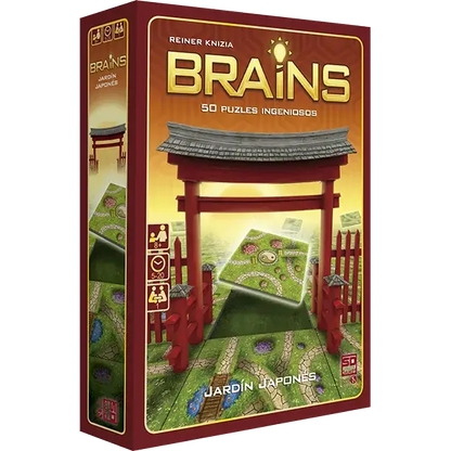 Brains: Jardín Japones  - Juego de lógica y puzzle - SD GAMES - 8+ años - 1 jugador