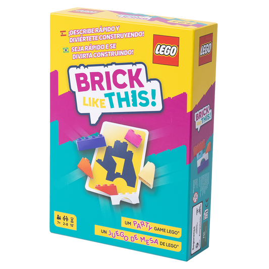Brick Like This!  - Juego de mesa con Lego - Asmodee - Desde 7 años - 2 a 8 jugadores